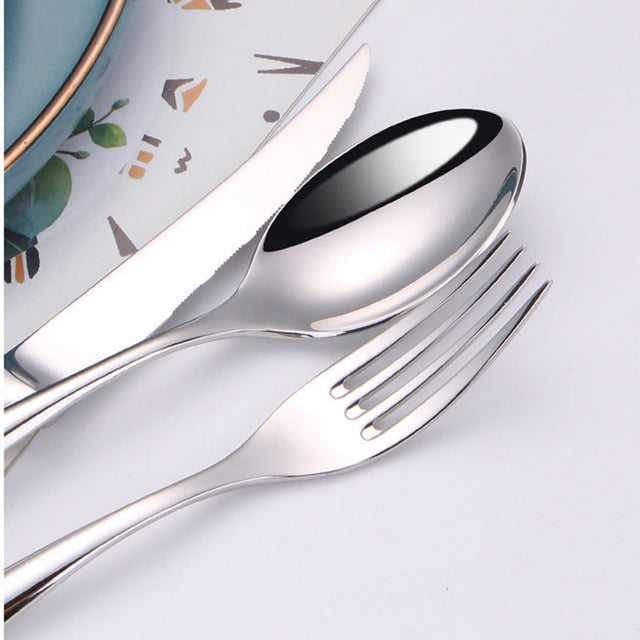  Marissa Silver Luxury Cutlery Set-6