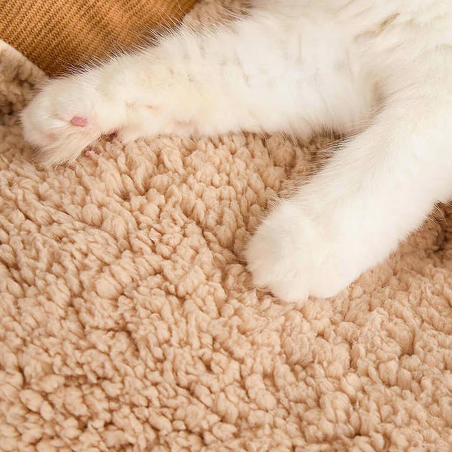 Luxury Corduroy Pet Sofa Bed Plush Supportive Washable