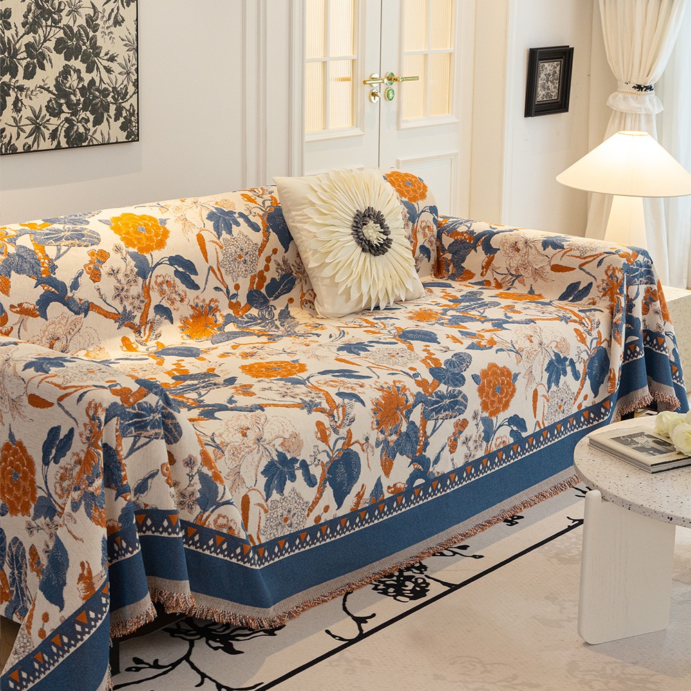 Vintage Romance Sofa Cover - Modern, Stylish & Durable Sofa Protection