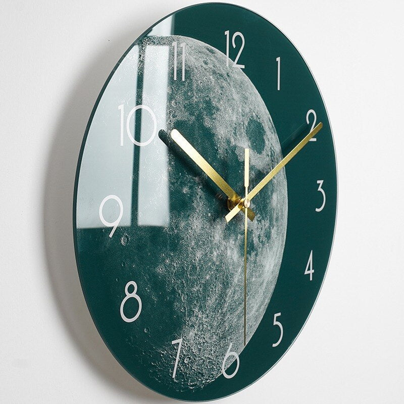 Artistic Glass Wall Clock – Modern, Elegant, and Functional
