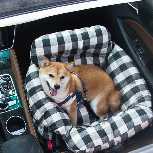 Versatile Pet Car Seat & Travel Carrier – Secure, Cozy & Easy to Clean
