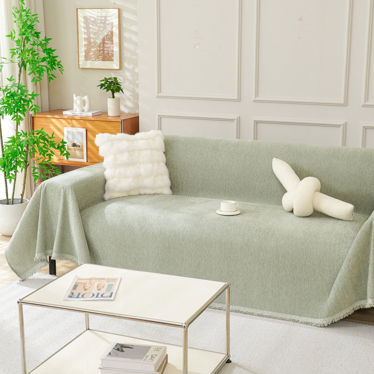 Pure Embrace Sofa Cover - Modern, Stylish & Durable Sofa Protection