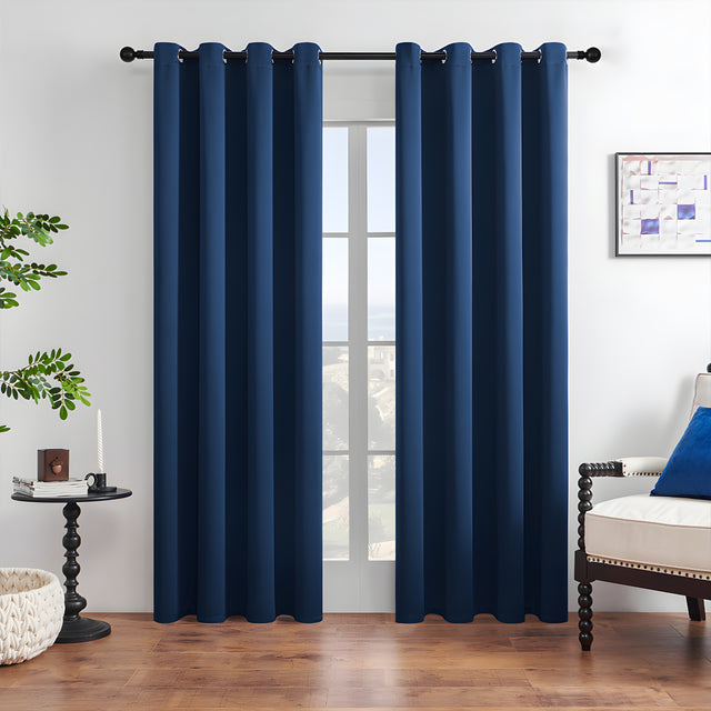 Room Darkening & Light Reducing Curtain in Solid Color Fabric
