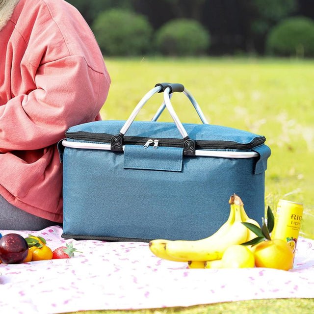 Collapsible Leakproof Picnic Basket-4
