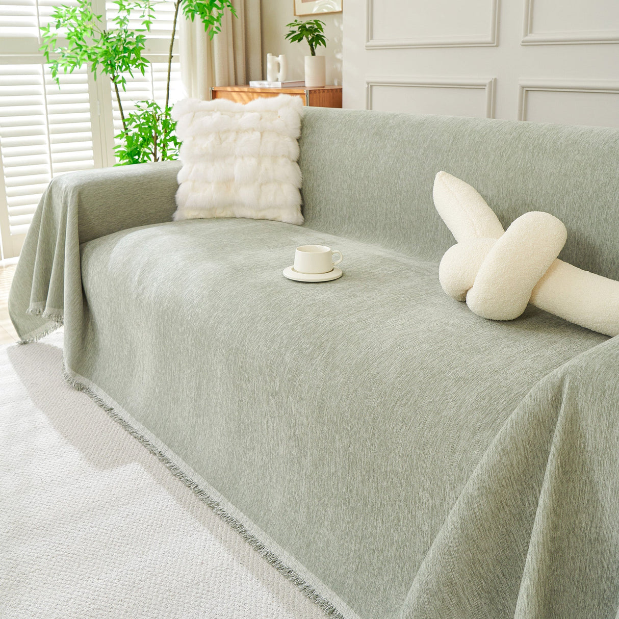 Pure Embrace Sofa Cover - Modern, Stylish & Durable Sofa Protection