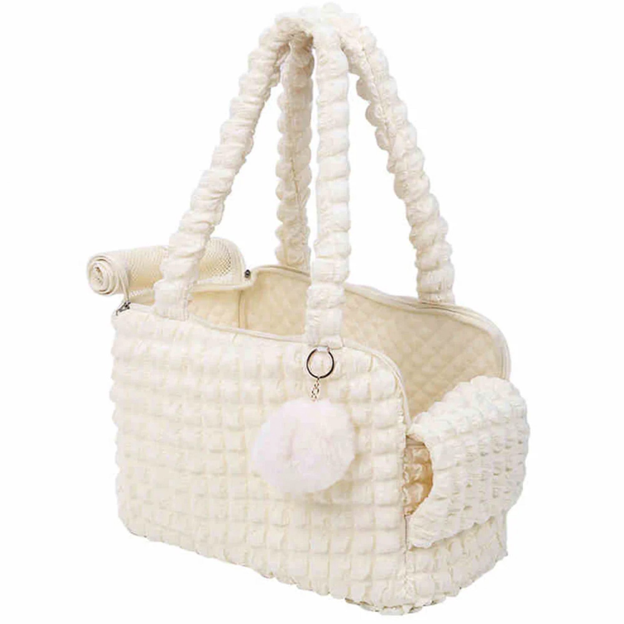 Lightweight Pet Shoulder Bag – Soft, Breathable, and Travel-Friendly