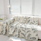Cozy Winter Botanicals Sofa Cover - Modern, Stylish & Durable Sofa Protection