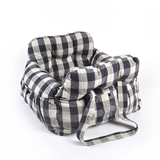 Versatile Pet Car Seat & Travel Carrier – Secure, Cozy & Easy to Clean