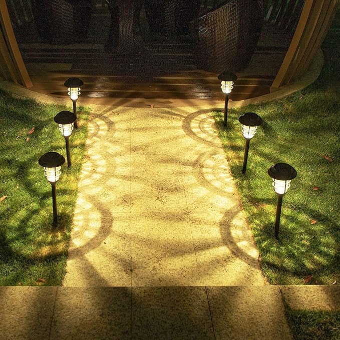 Garden lamps | Solar torch set of 6 pieces.-4