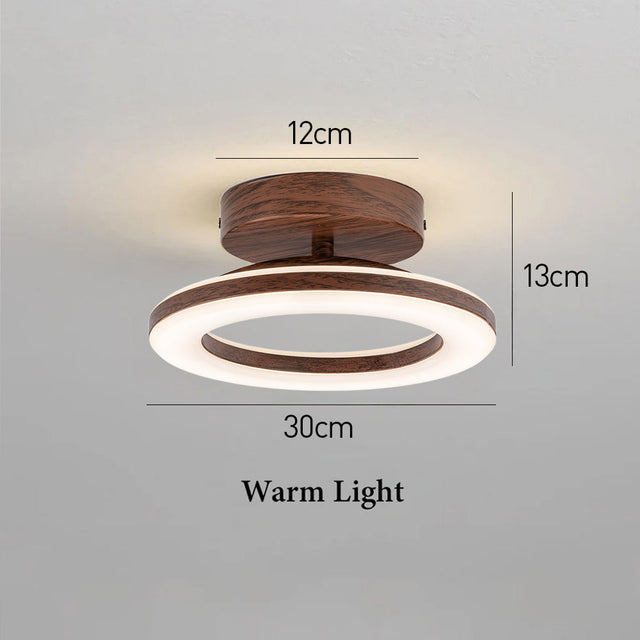 Acrylic Round LED Ceiling Light For Hallway Entrance 7