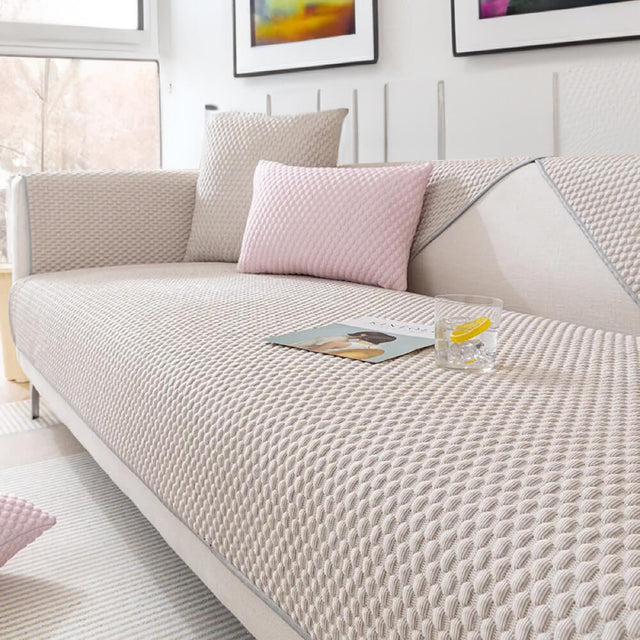 Anti-Scratch Furniture Protector Washable Cooling Couch Cover