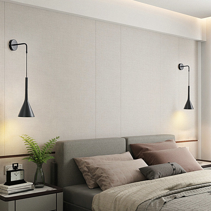 Bedside pendant wall lights-4