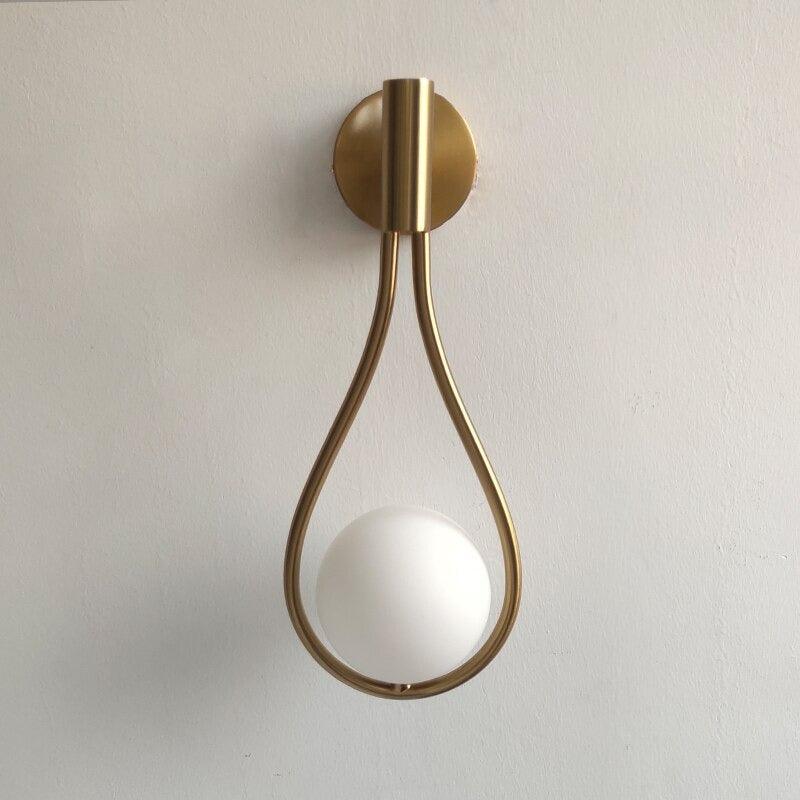 Livi - Modern Nordic Wall Lamp  BO-HA Gold Single Wall Sconce 