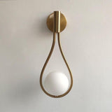 Livi - Modern Nordic Wall Lamp  BO-HA Gold Single Wall Sconce 