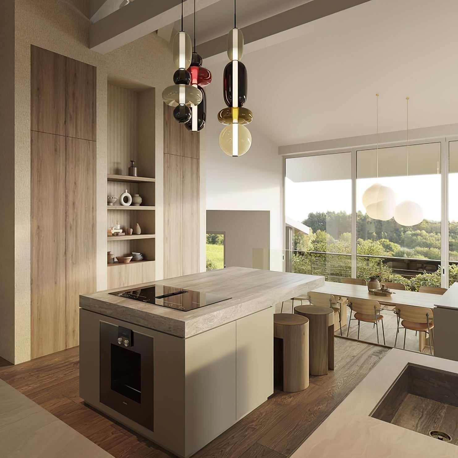 Pebbles Pendant Light-6