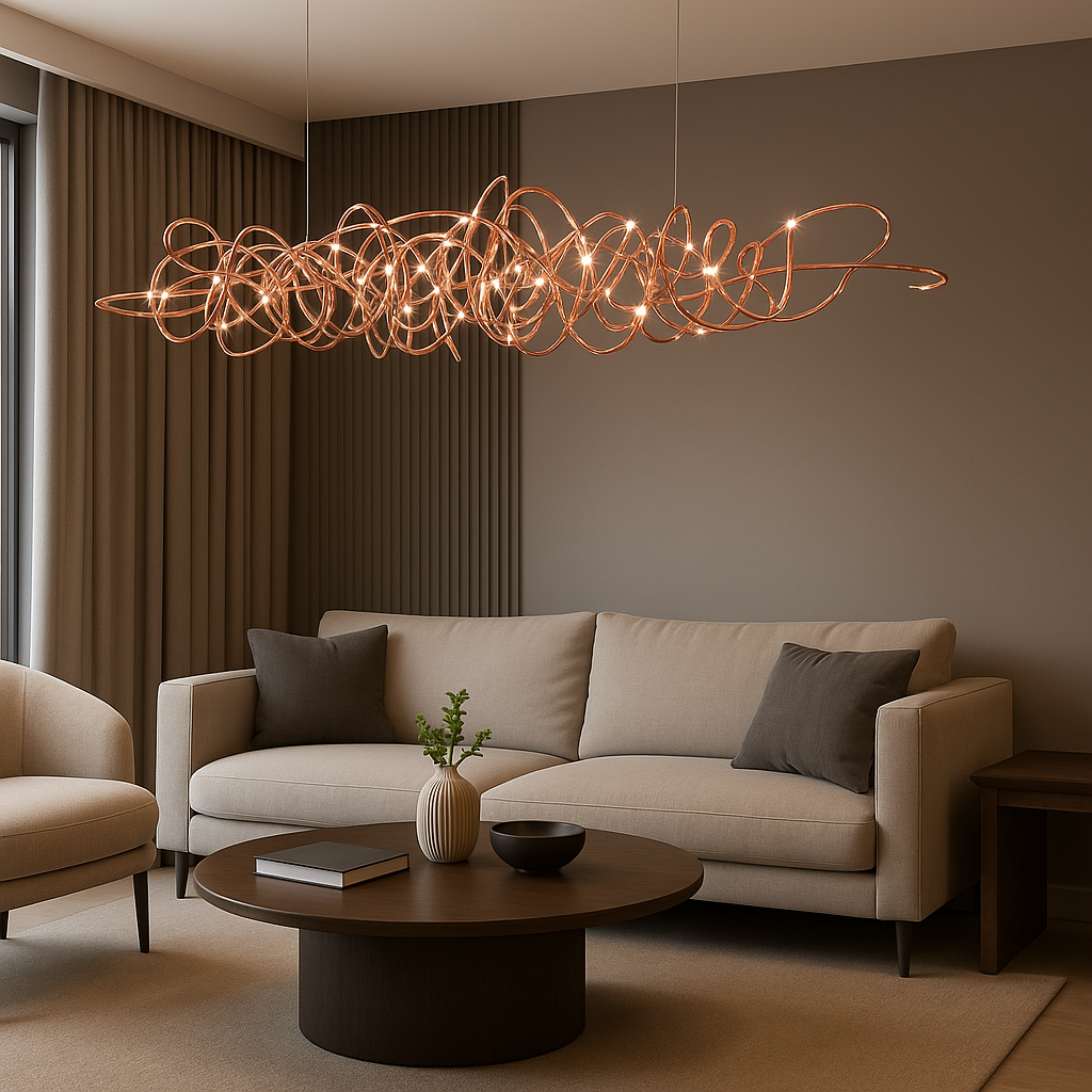 Ball of Yarn Chandelier – Cozy & Creative Lighting for Any Room