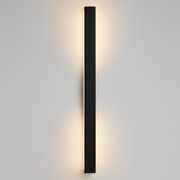 Linear Black Minimalist Led Outdoor Wall Light Dimmable IP65