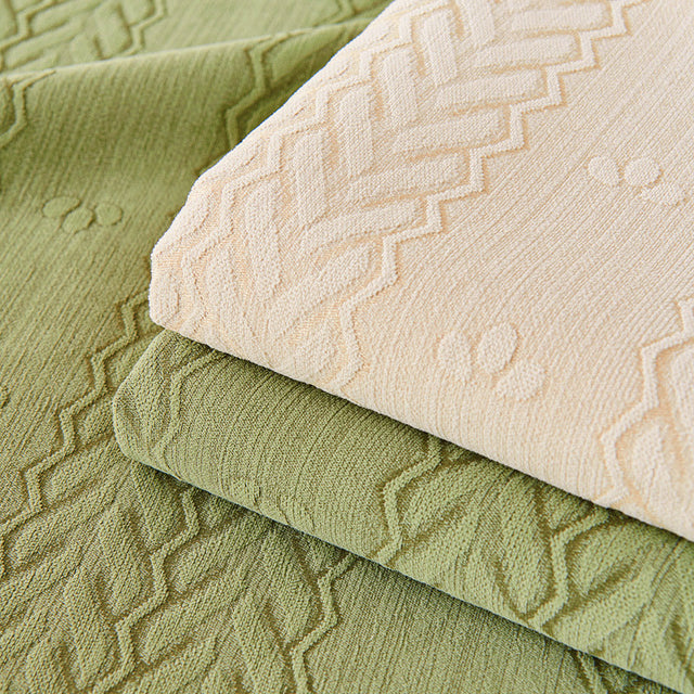 Chenille Wheat Ear Printed Breathable Non-slip Couch Cover