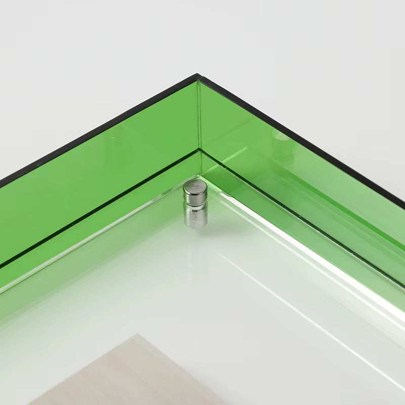 Coloured Transparent Acrylic Picture Frame for Modern Displays