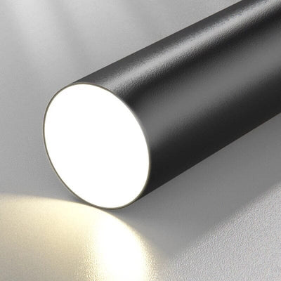 Black Cylinder Pendant Light, Nordic LED Ceiling Lamp for Kitchen Island & Dining Table