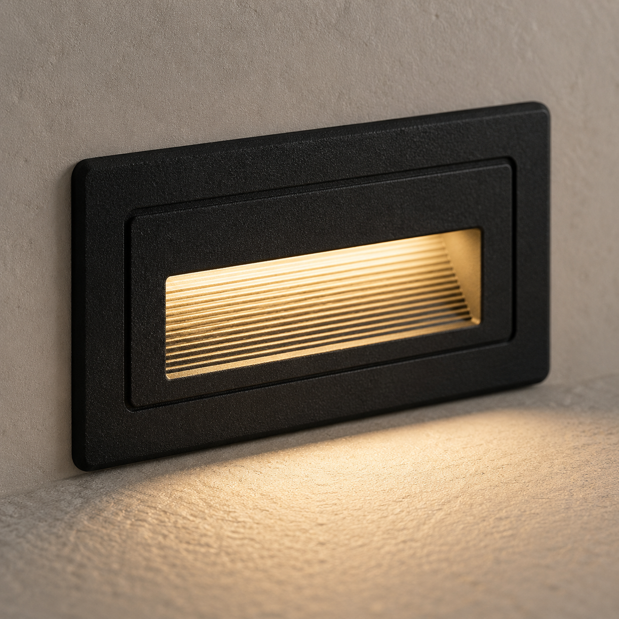 Elian - Recessed LED Step Light, Waterproof Stair & Pathway Wall Light