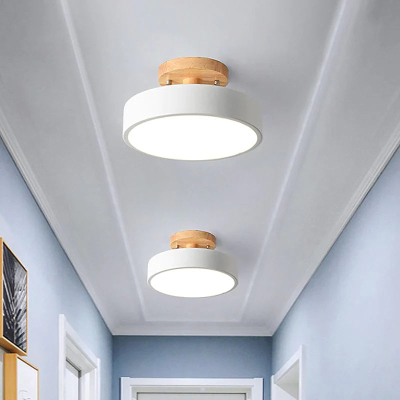 Colorful Semi-flush LED Ceiling Lights 0