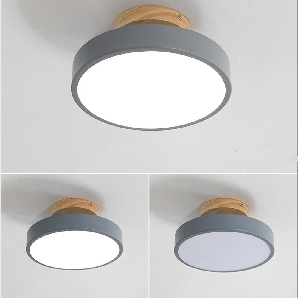 Colorful Semi-flush LED Ceiling Lights 6