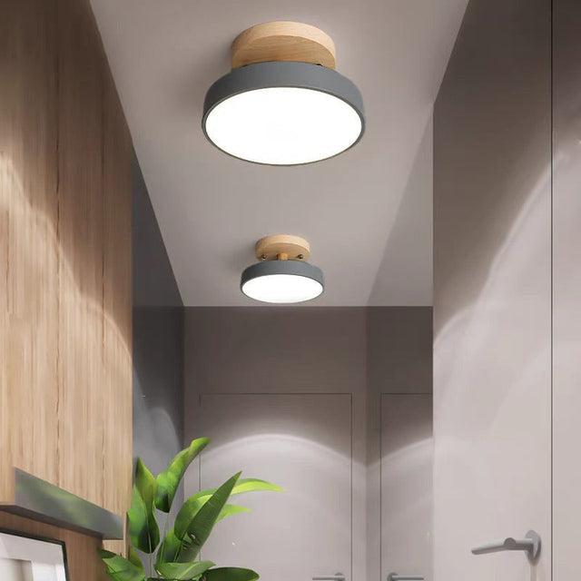 Colorful Semi-flush LED Ceiling Lights 7