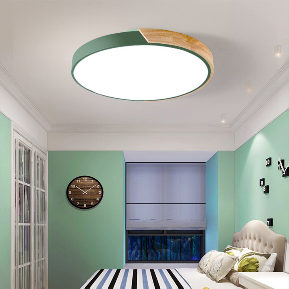 Colorful Simple LED Round Ceiling Lights 13