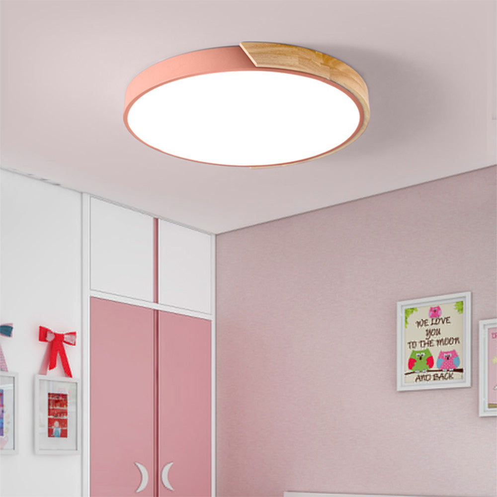 Colorful Simple LED Round Ceiling Lights 15