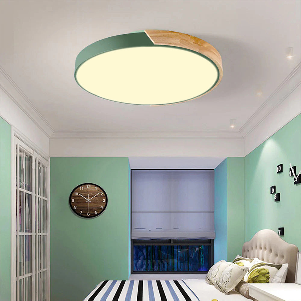 Colorful Simple LED Round Ceiling Lights 16
