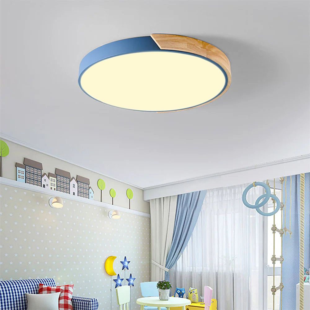 Colorful Simple LED Round Ceiling Lights 2