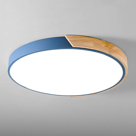 Colorful Simple LED Round Ceiling Lights 3