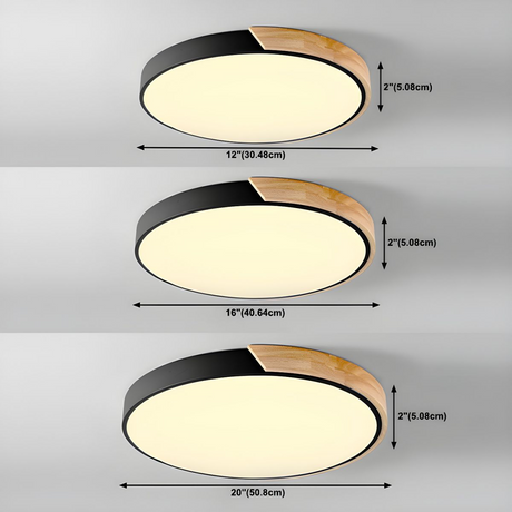 Colorful Simple LED Round Ceiling Lights 6