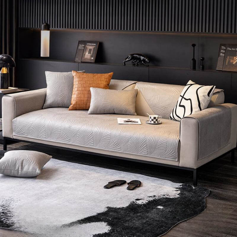 Comfort Deluxe Scratch-Resistant Waterproof Sofa Protector Cover