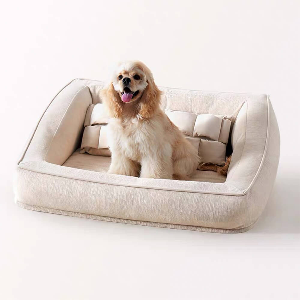 Comfort Orthopedic Dog Sofa Bed Supportive Stylish Foam