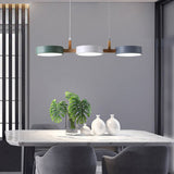 Contemporary Metal Cylinder Multi Light Nordic Pendant Light 2