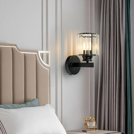Crystal Round And Square Hallway Wall Lights 2