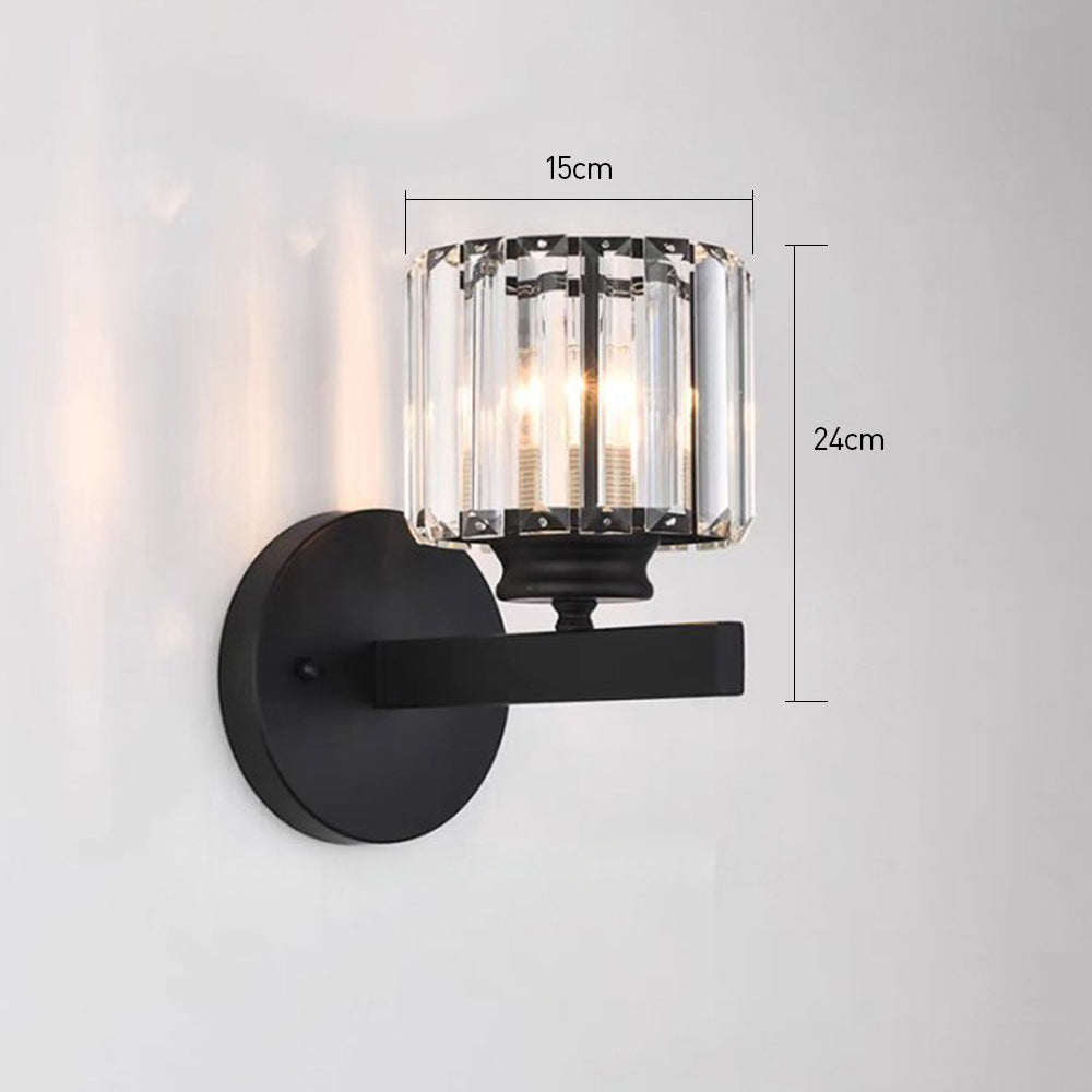 Crystal Round And Square Hallway Wall Lights 6