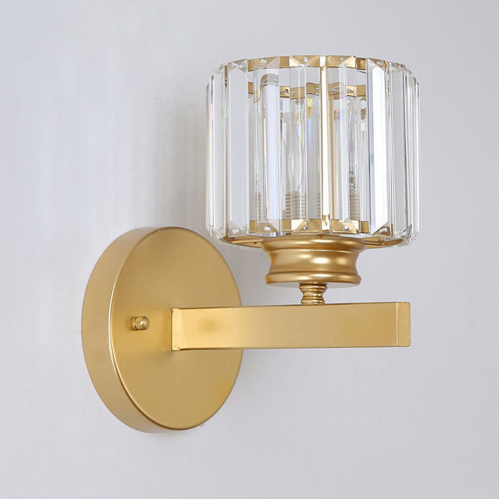 Crystal Round And Square Hallway Wall Lights 7