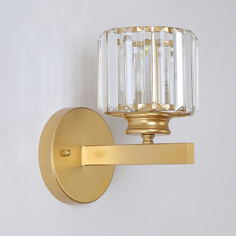 Crystal Round And Square Hallway Wall Lights 7