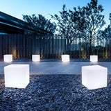Cubic Garden Light – Modern Weatherproof Rechargeable LED