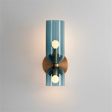 Double Head Glass Wall Lamp LED Sconce for Bedroom 0