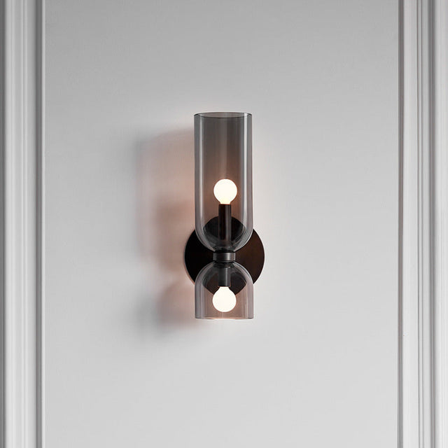Double Head Glass Wall Lamp LED Sconce for Bedroom 4