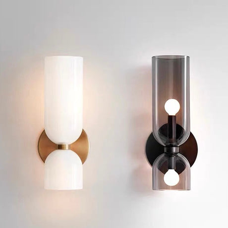 Double Head Glass Wall Lamp LED Sconce for Bedroom 8