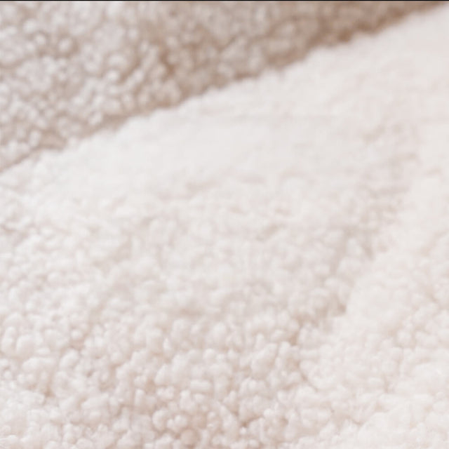 Teddy Fleece Orthopedic Pet Bed Cozy Supportive Waterproof