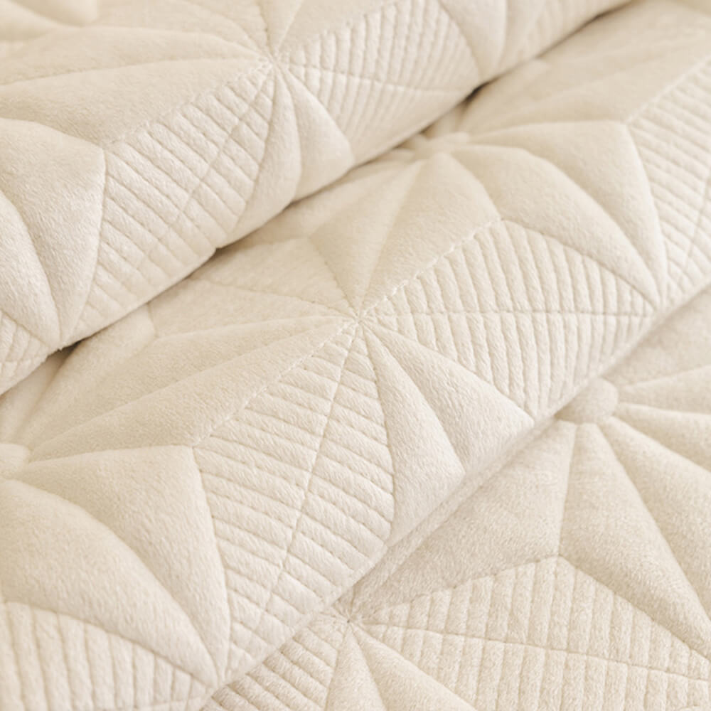 Luxury Crystal Velvet Scratch-Resistant Couch Cover