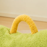 Monster Themed Plush Pet Sofa Bed Cozy Playful Comfort