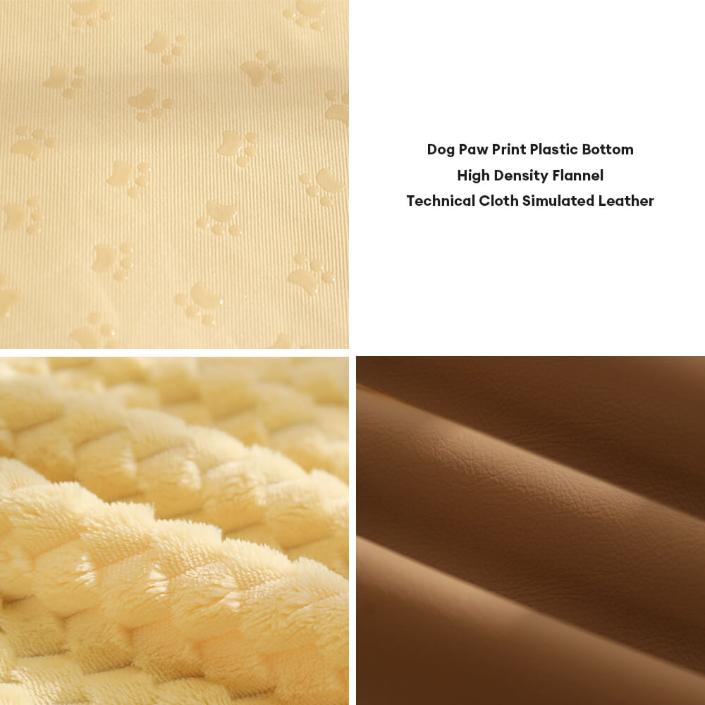 Orthopedic Plush Pet Bed Ultra Soft Supportive Design