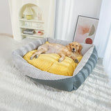 Orthopedic Plush Pet Bed Ultra Soft Supportive Design